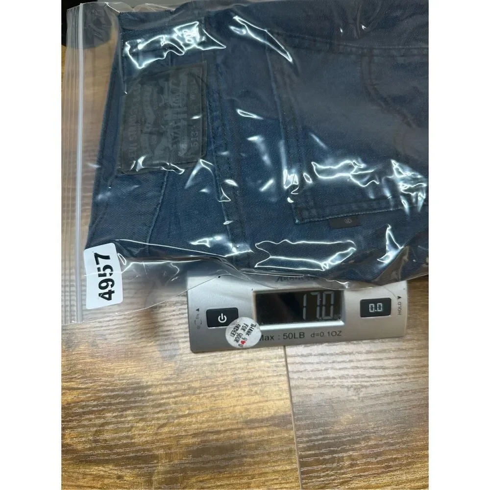 Levi’s 513 Jeans‎ Mens 29 Blue Slim Straight Denim